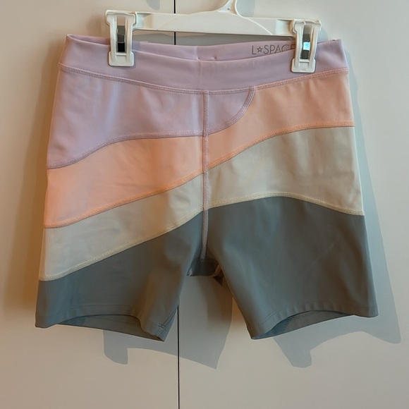 NWT L*Space Active New Heights Bike Shorts Large - Picture 9 of 12